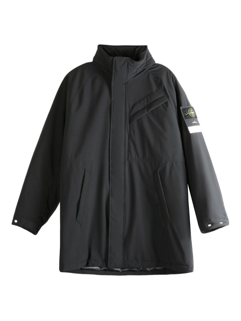 pocket padded coat - 1