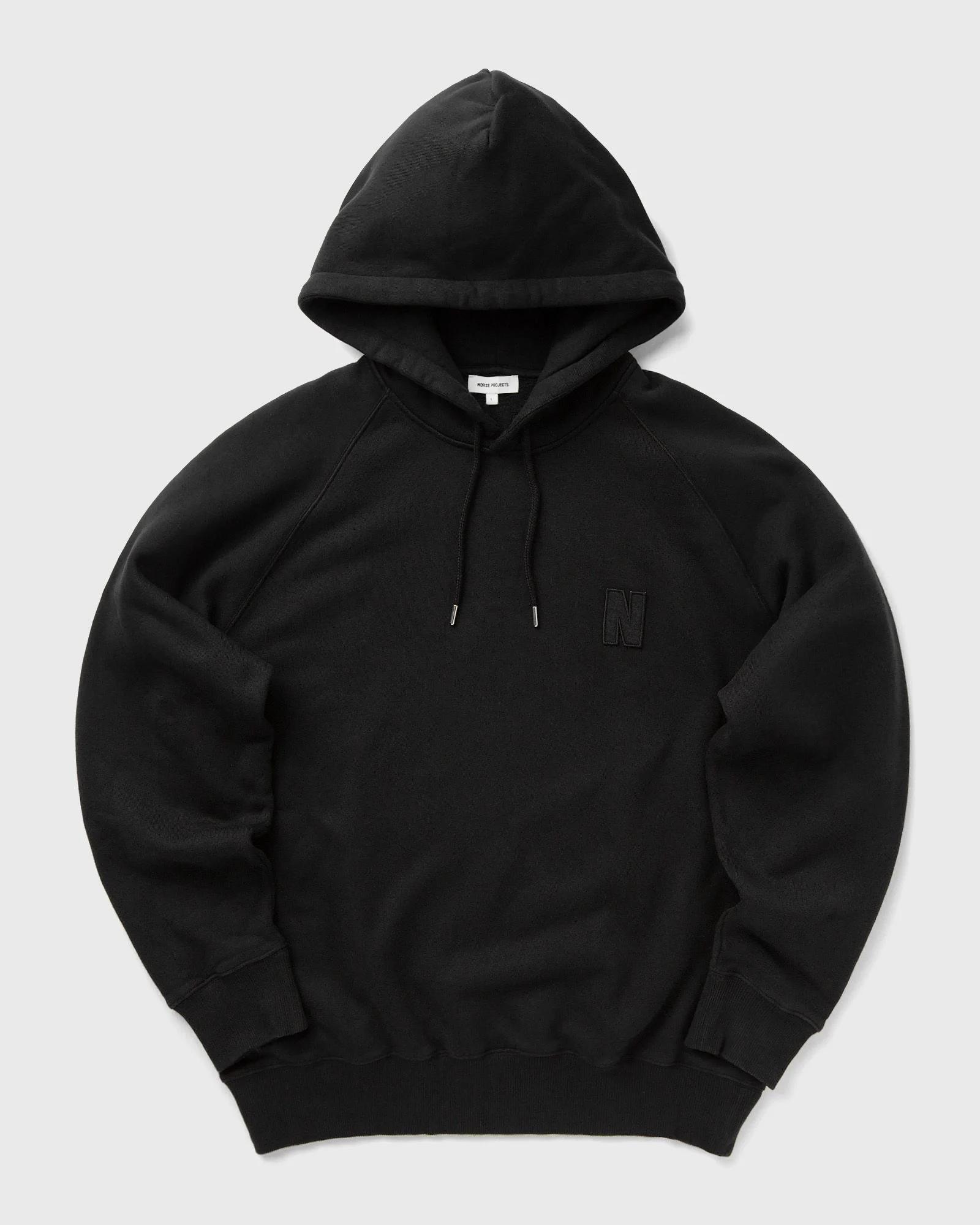 Marten Relaxed Organic Raglan N Patch Hoodie - 1