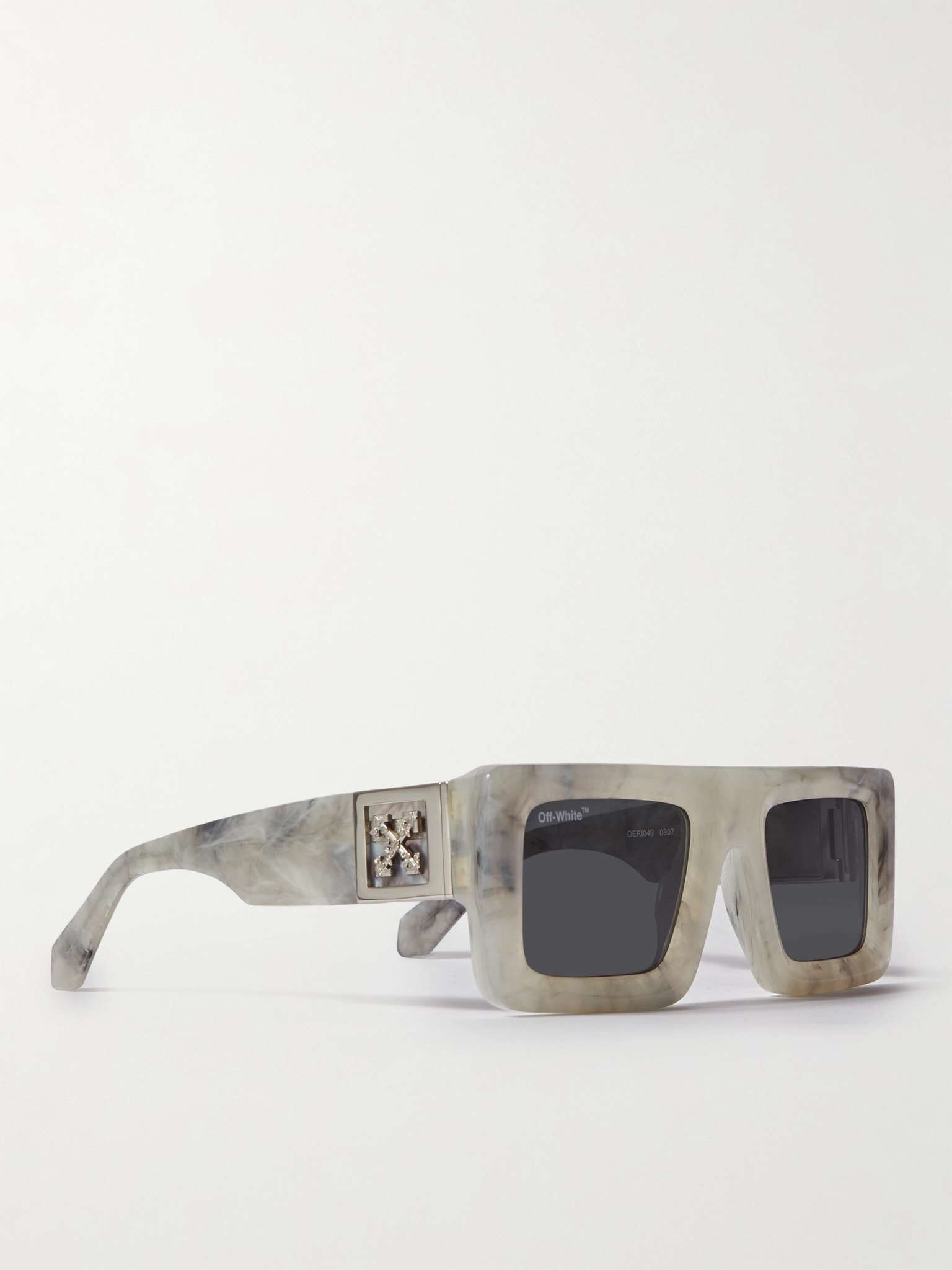 Leonardo Square-Frame Acetate Sunglasses - 3