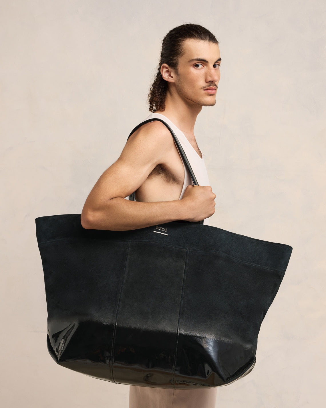 EAST WEST MAXI AMI SHOPPING BAG - 7