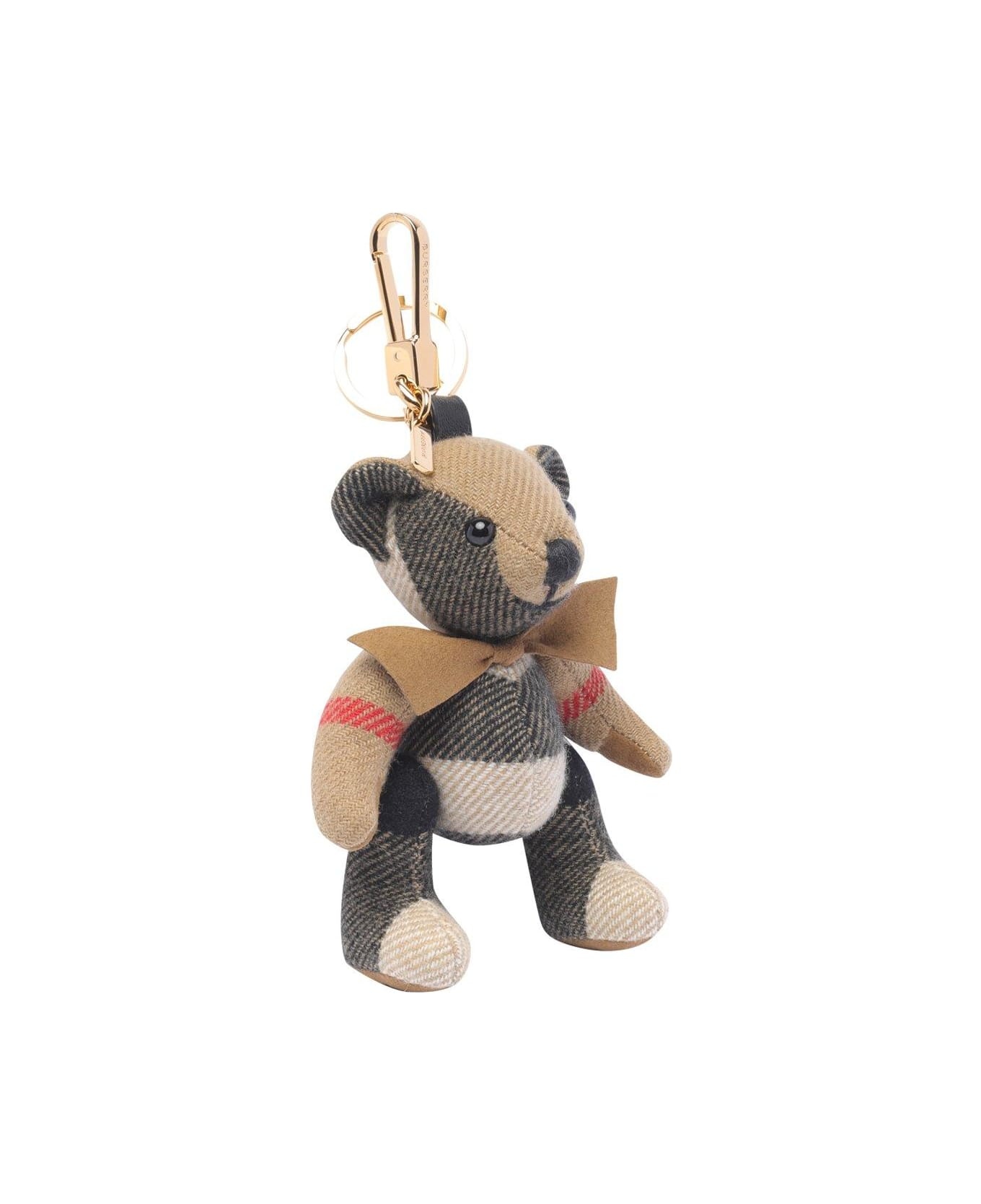 Thomas Bear Charm With Cashmere Bow Tie - 3