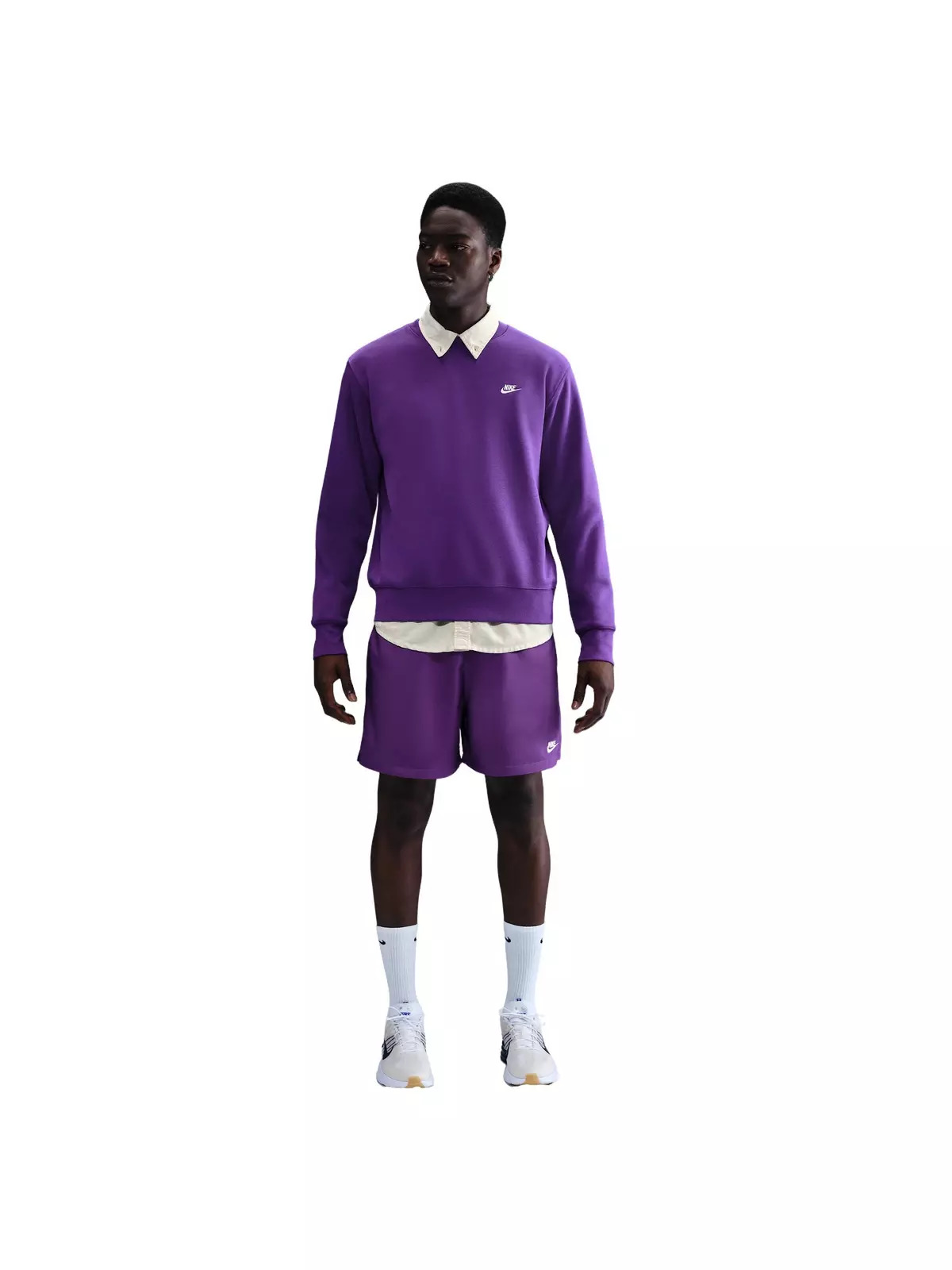 Men's Club BB Fleece Crew - 1
