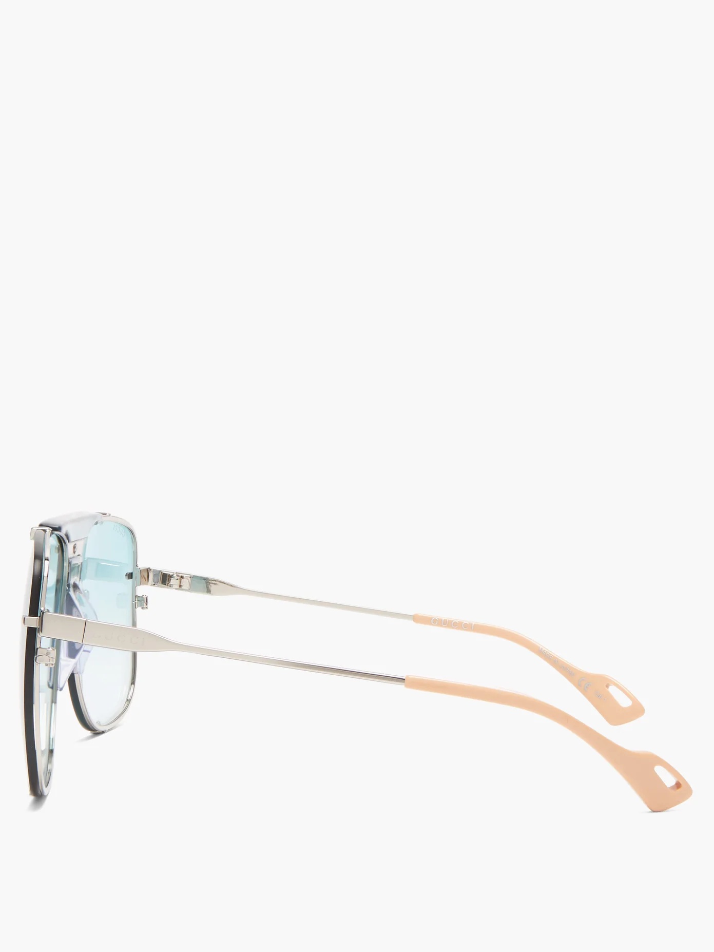 Aviator acetate sunglasses - 3