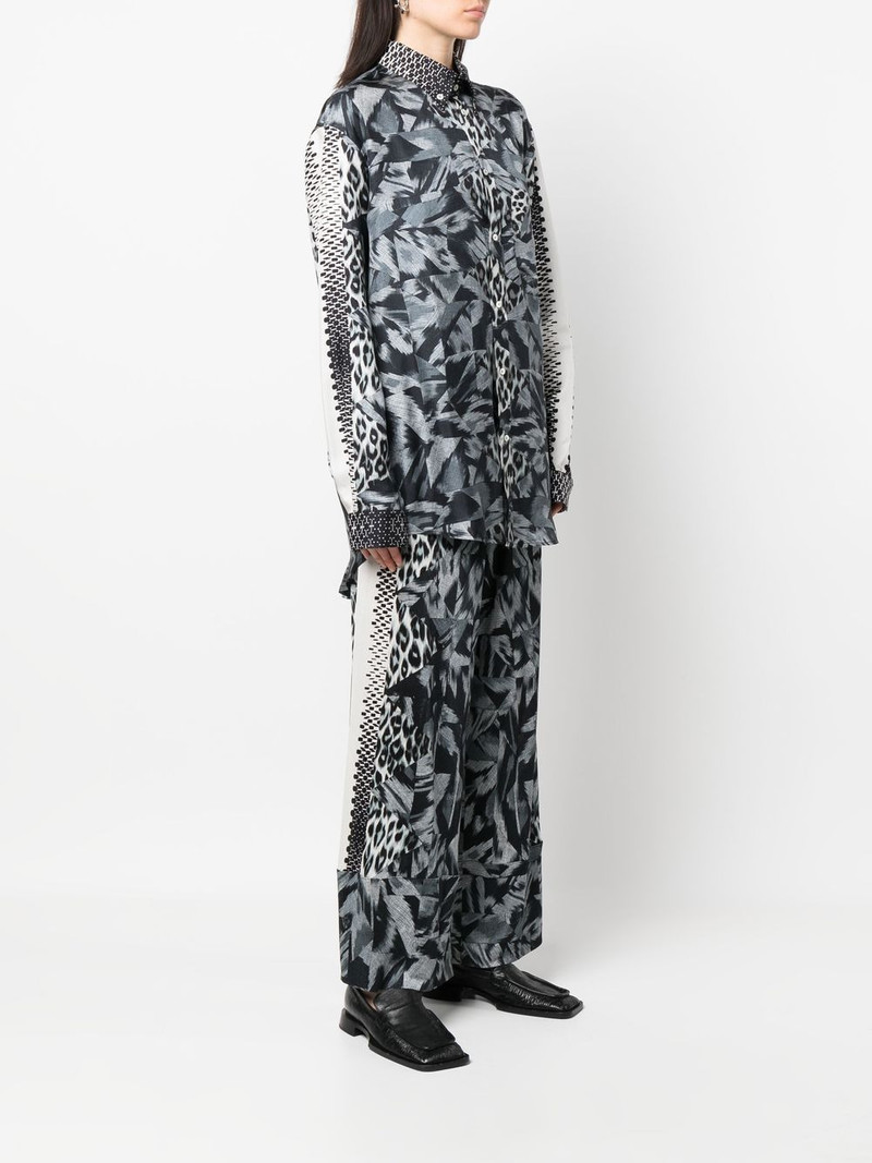 abstract-print silk shirt 3
