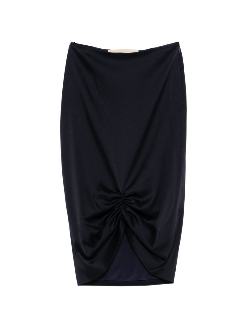 ruched skirt 1
