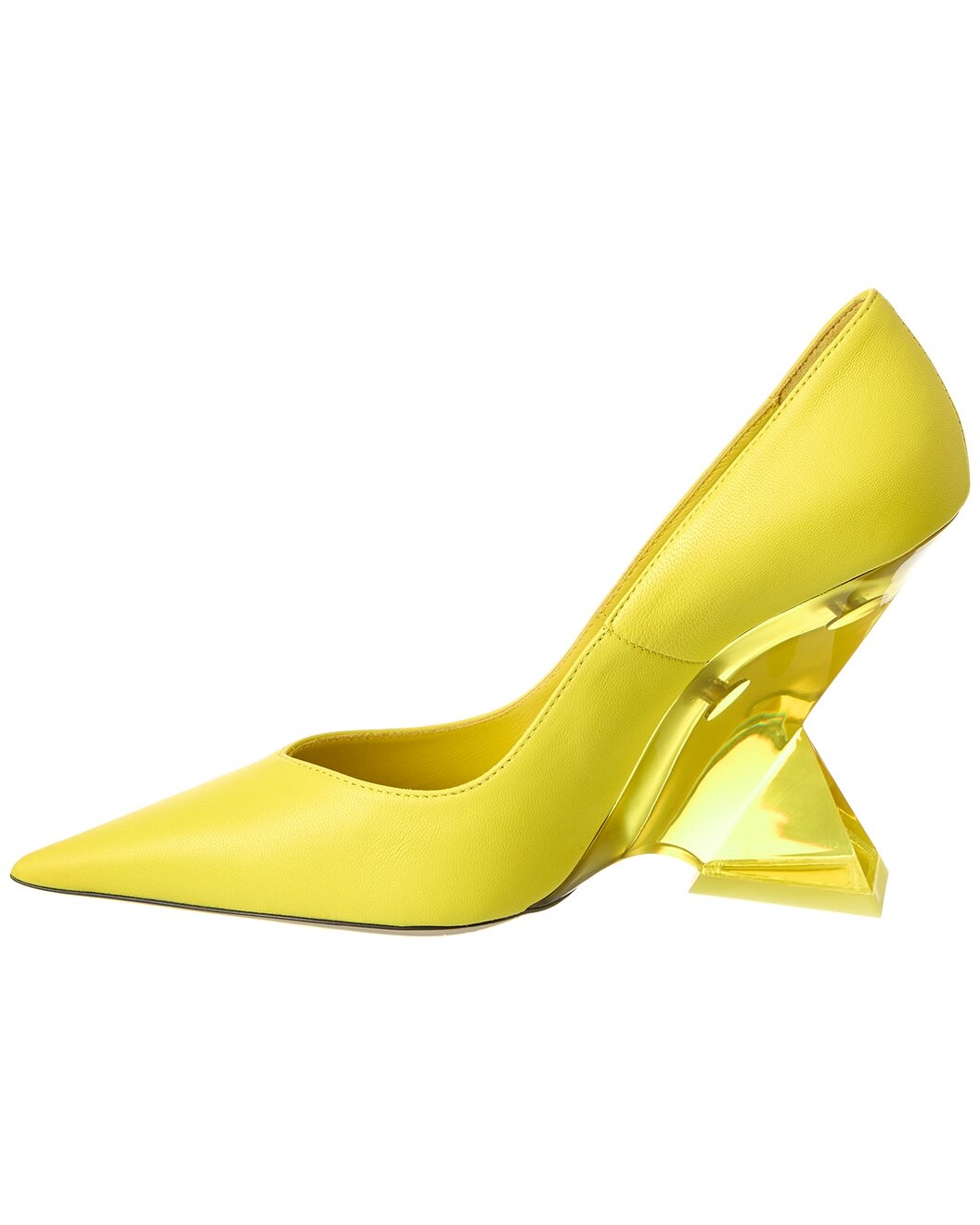 The Attico Cheope Leather Pump - 2