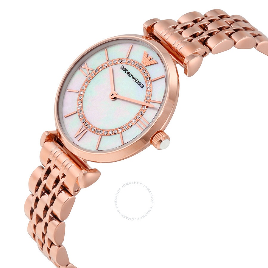 Emporio Armani Classic Mother of Pearl Dial Ladies Watch AR1909 - 2