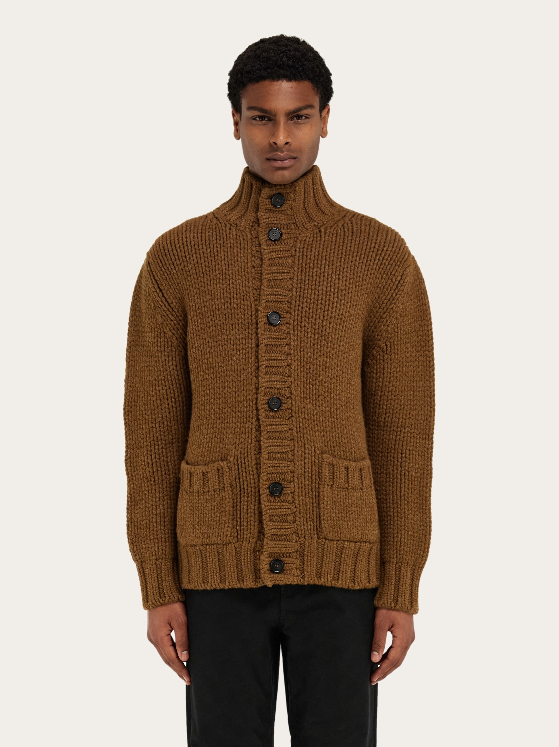 Wool and cashmere cardigan - 2