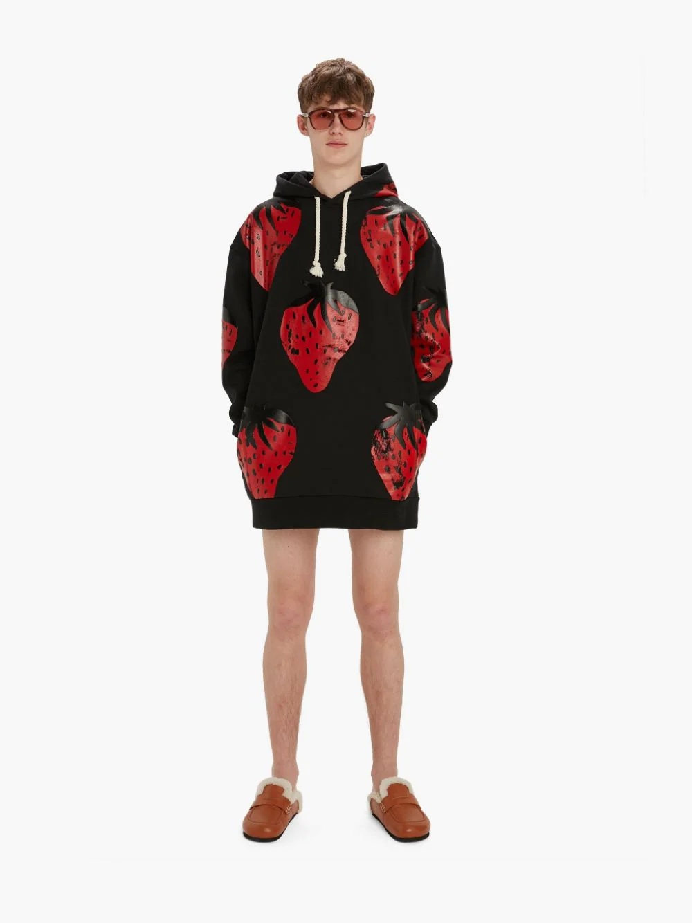 OVERSIZED STRAWBERRY HOODIE - 3