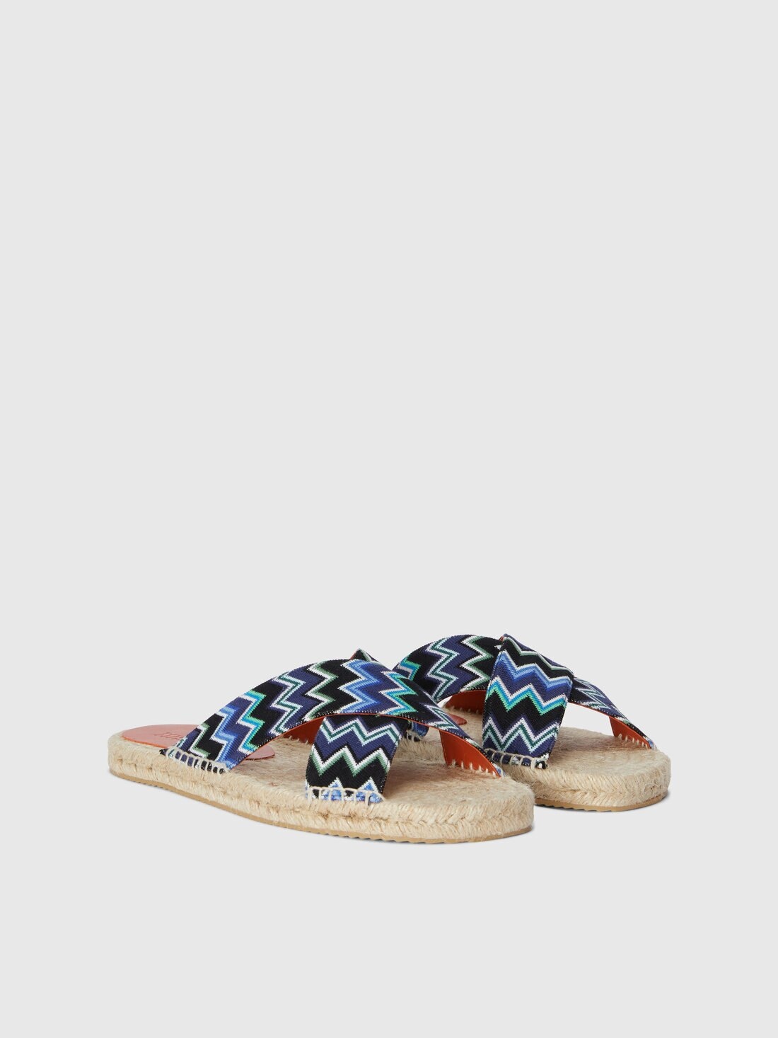 Espadrilles with rope sole and cross-over straps - 2