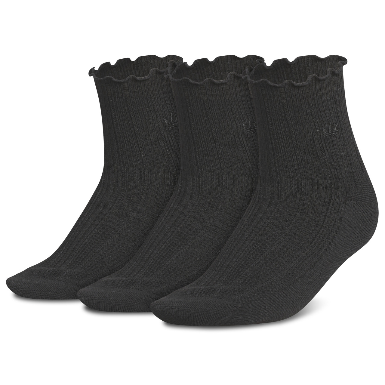 adidas adidas Originals Ruffle Quarter Socks 3-Pack - 1