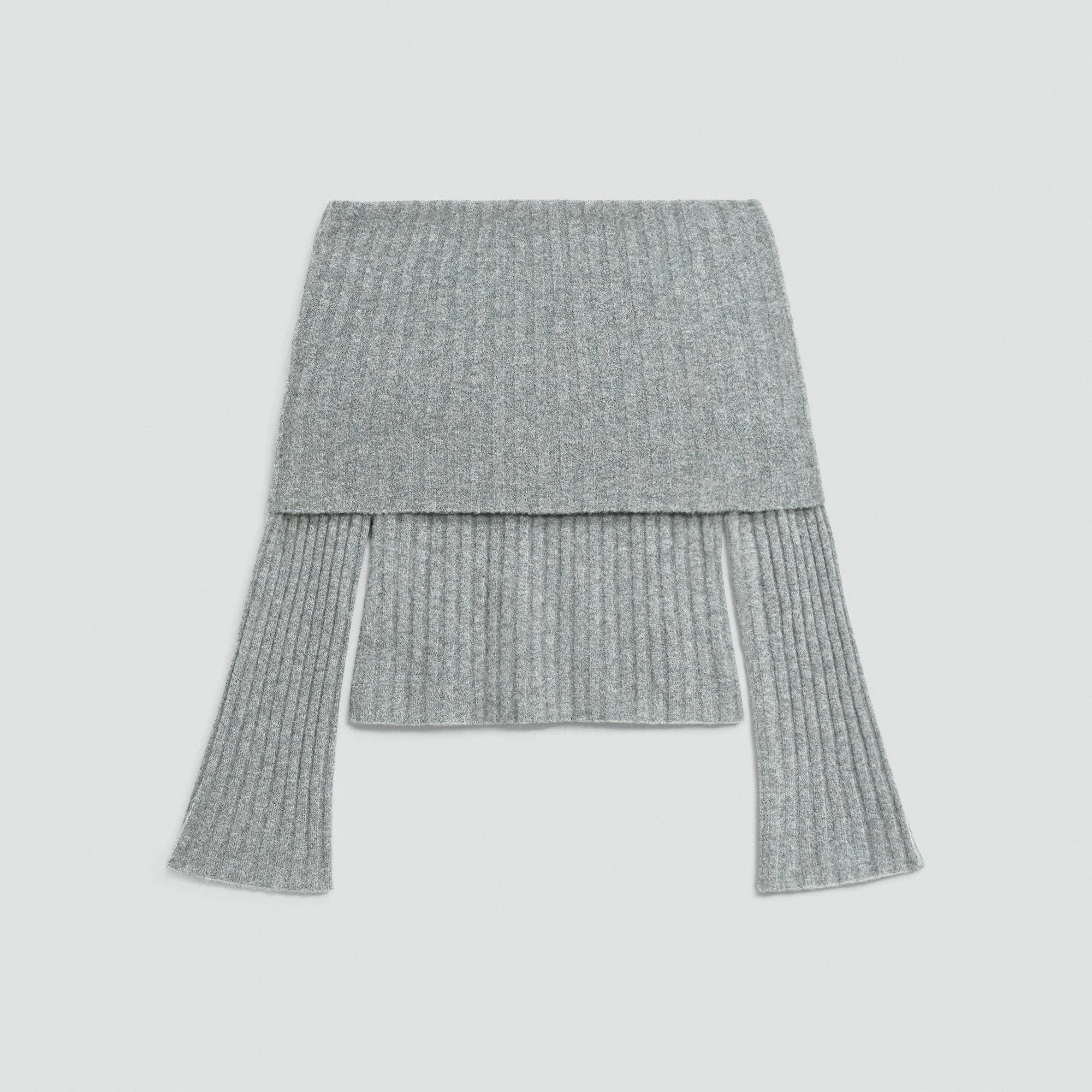 Bell Sleeve Sweater in Astor Wool - 1