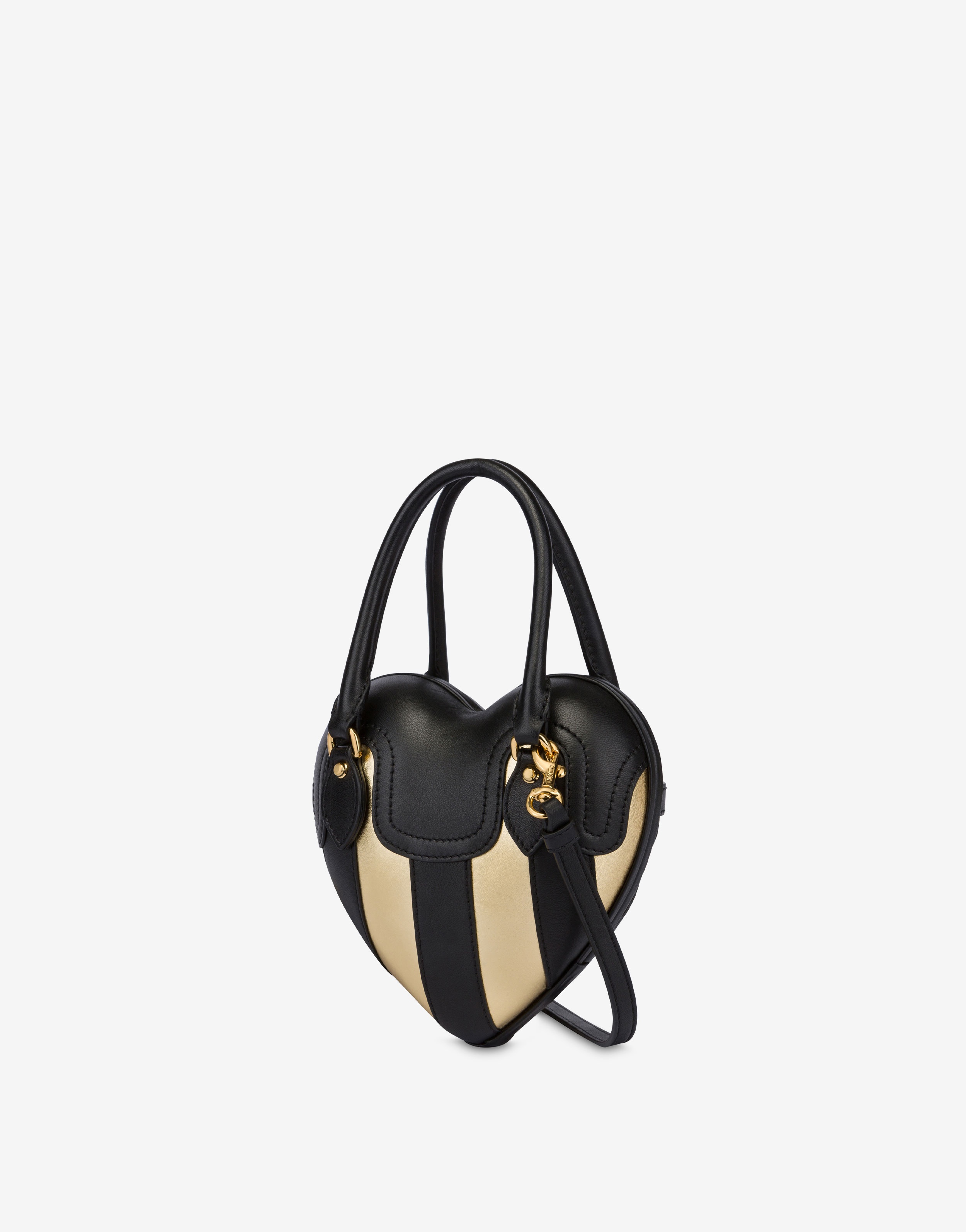 STRIPES PATCHWORK MOSCHINO HEARTBEAT BAG - 2