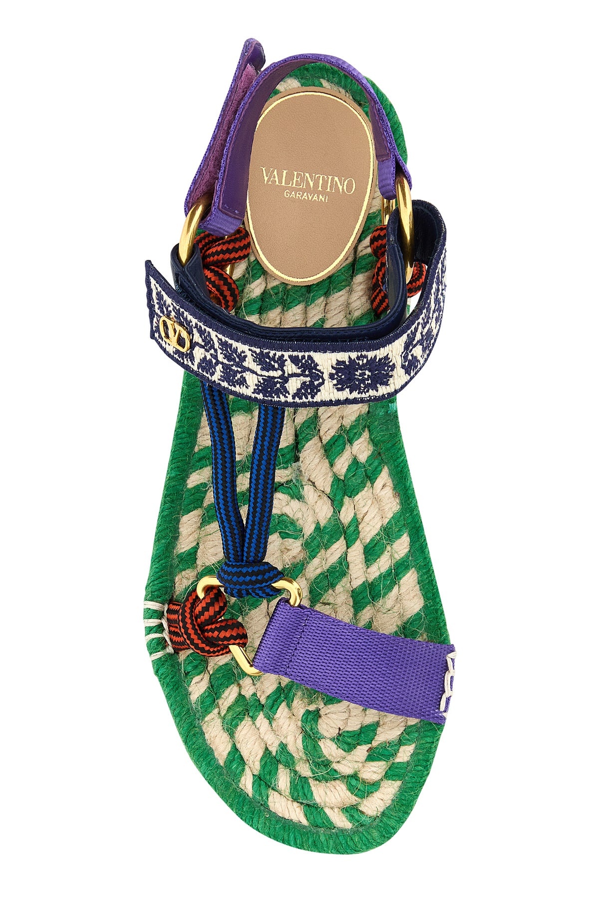 Embroidered fabric Lake Powell sandals - 4