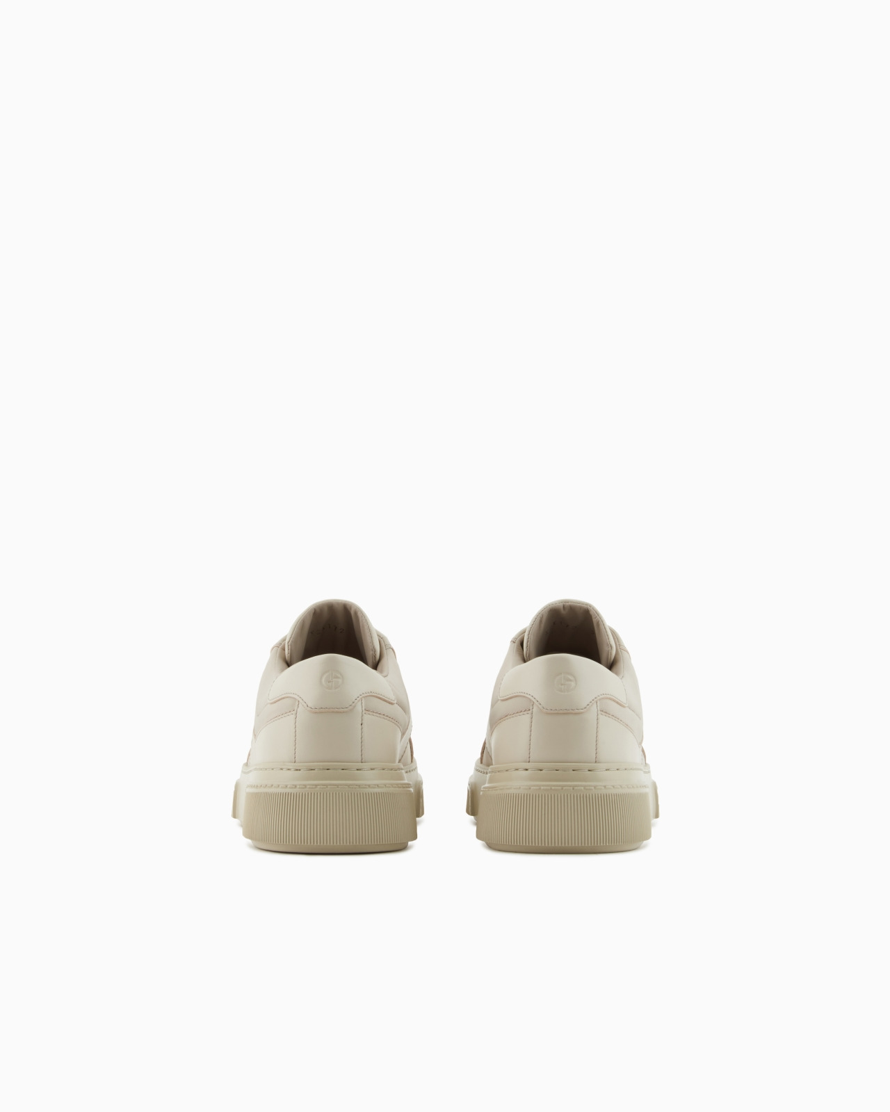 LEATHER AND FABRIC SNEAKERS - 4