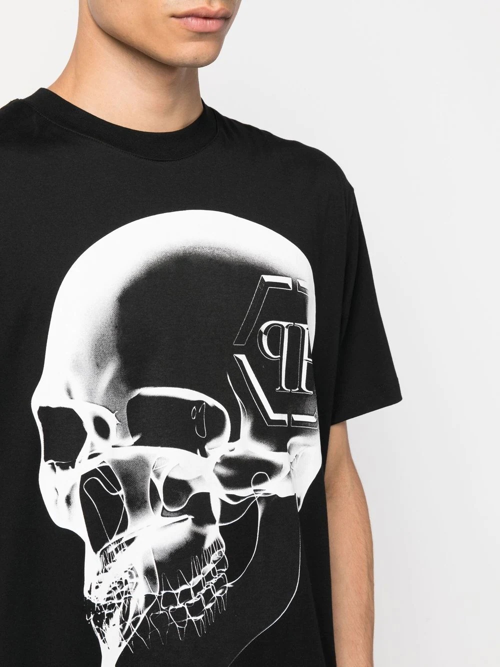 Skull logo print T-shirt - 5