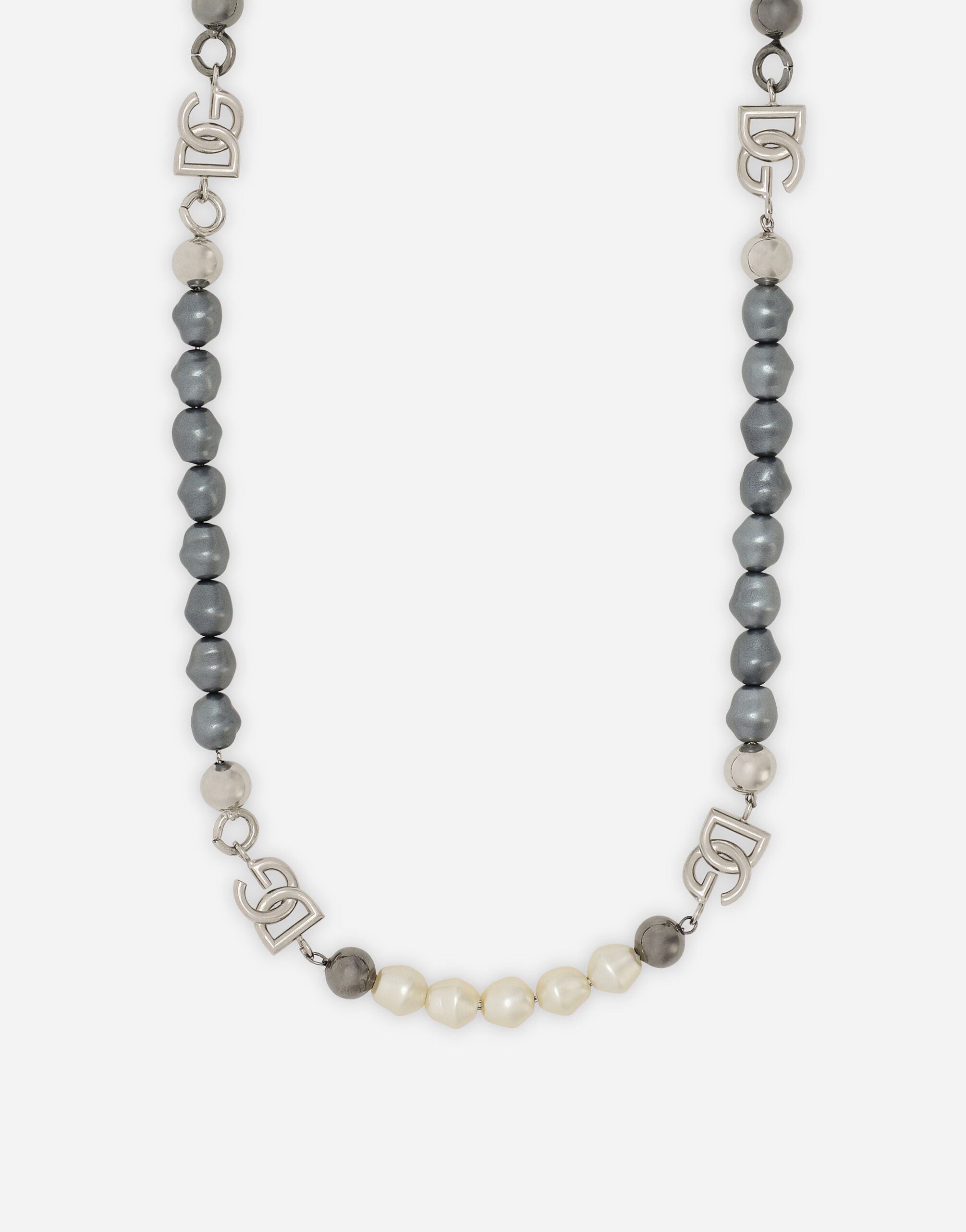Cord necklace with “Marina” pearls - 3