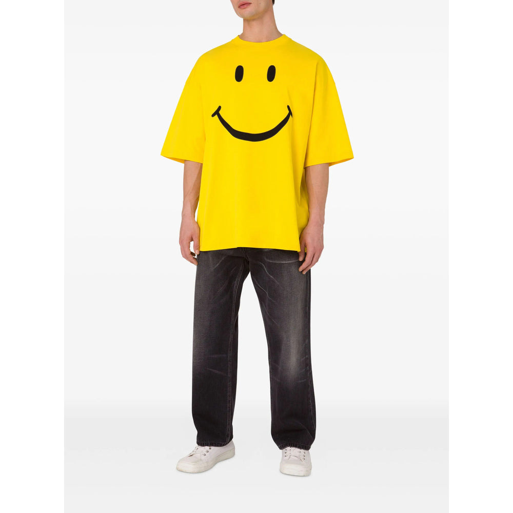 Moschino Yellow T-Shirts & Vests - T-Shirts Men - 2