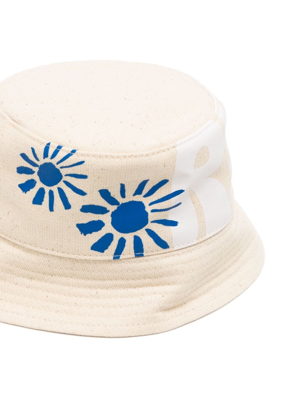 logo-print cotton bucket hat - 2