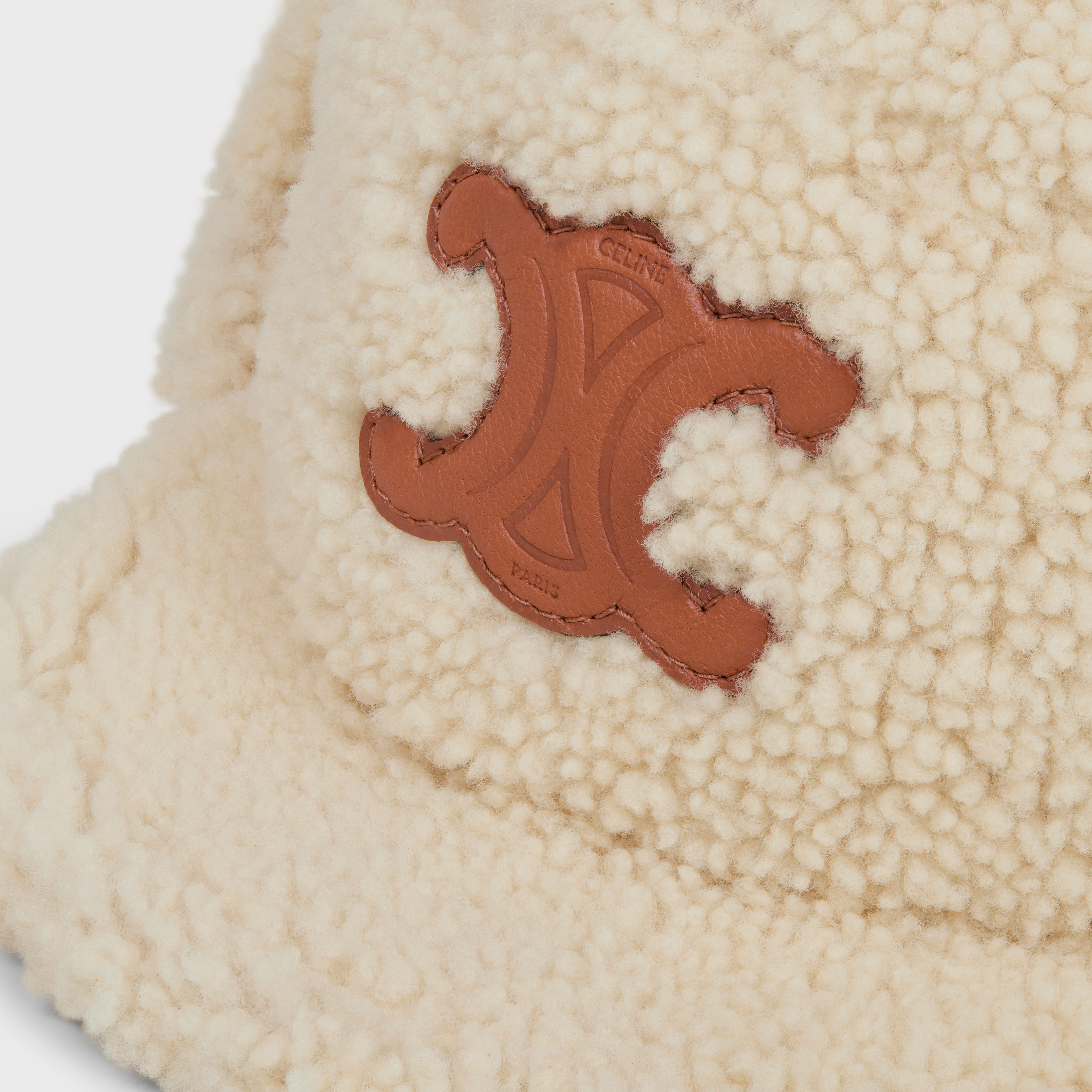 triomphe shapka in shearling - 5