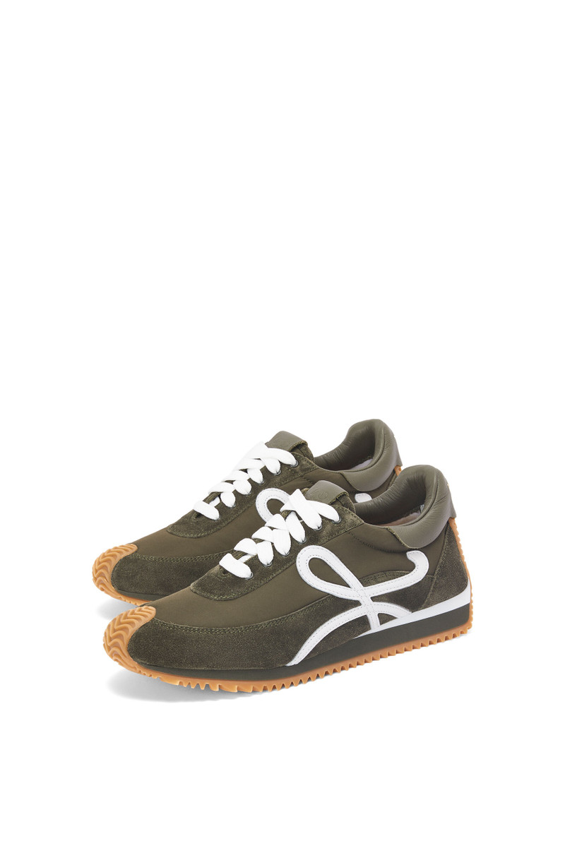Loewe Padded flow runner in nylon and suede outlook