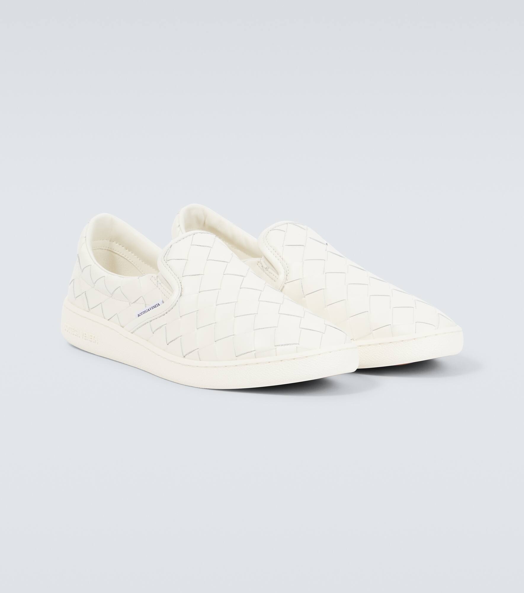 Sawyer leather slip-on sneakers - 5