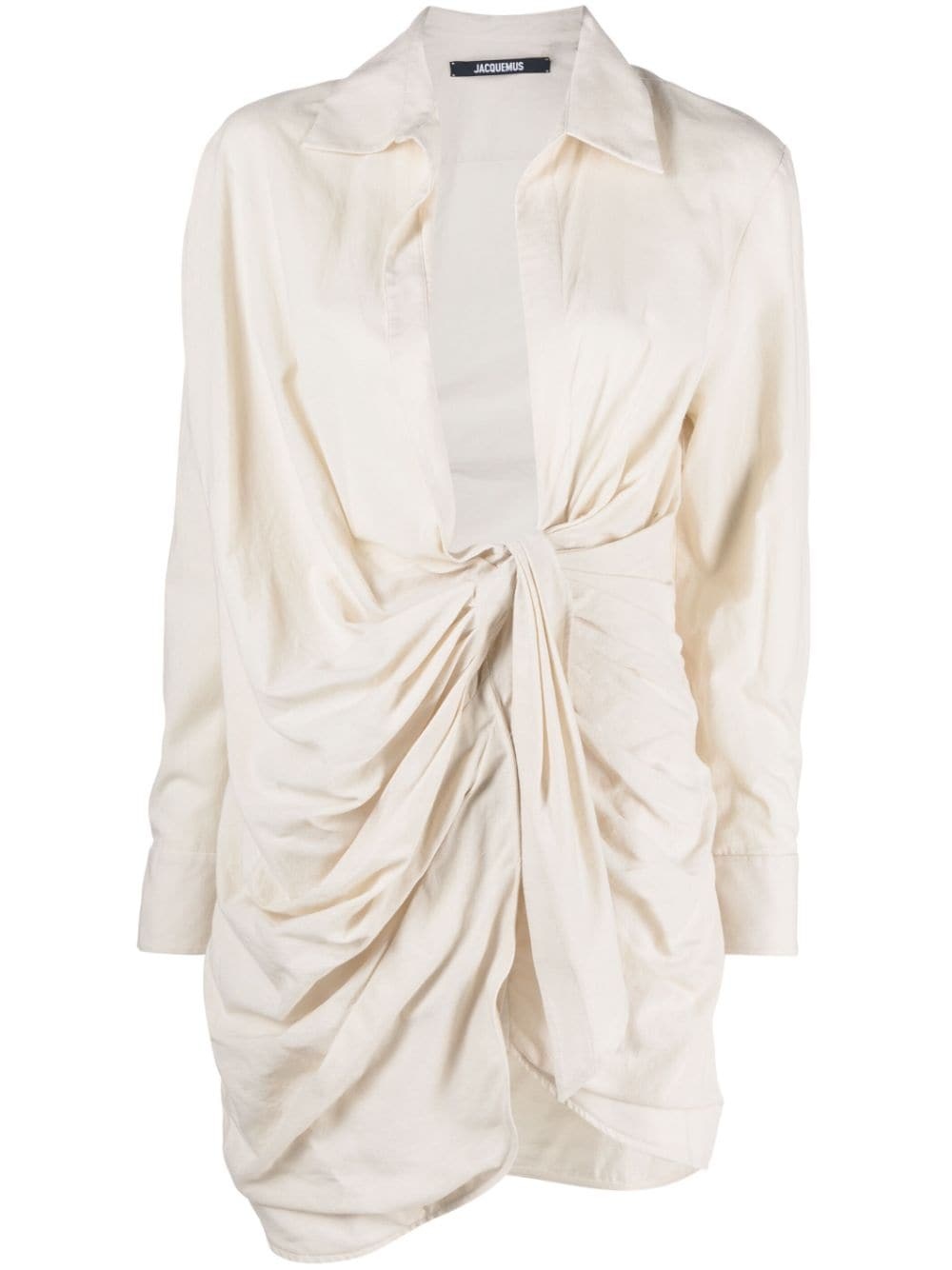 La Robe Bahia draped minidress - 1