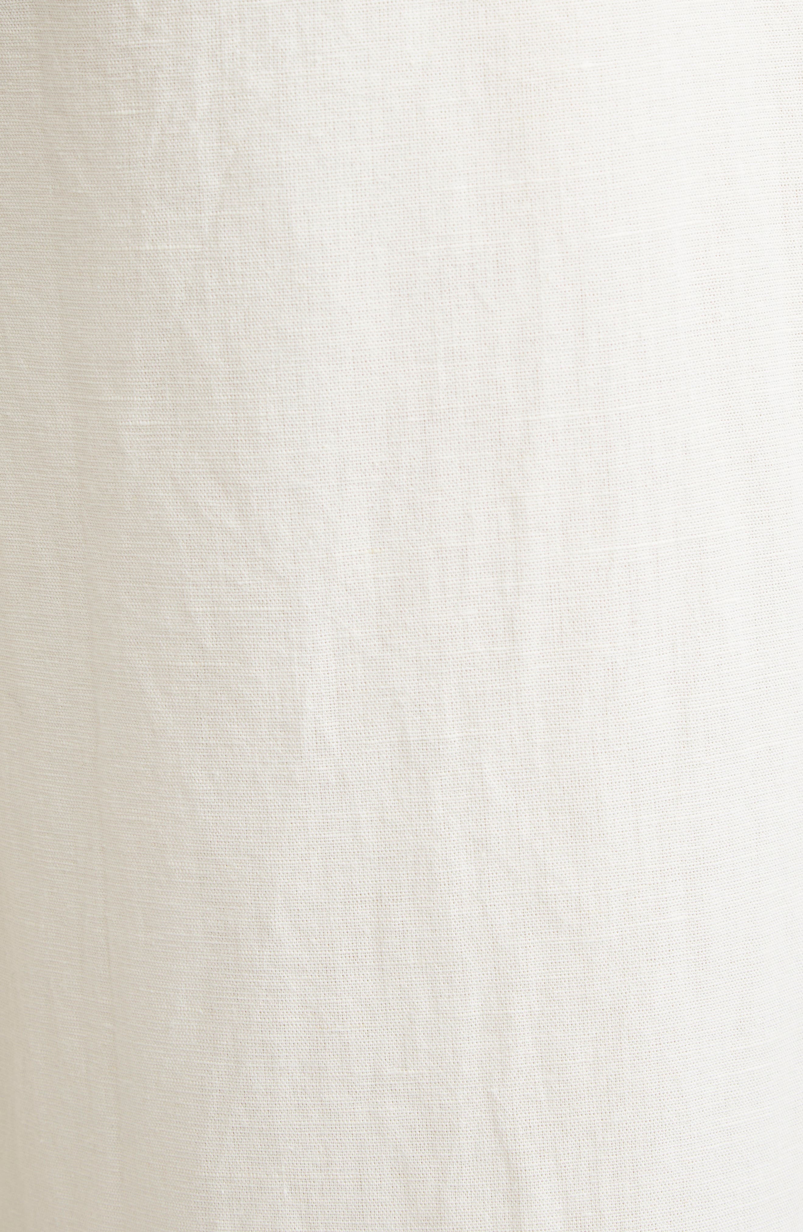 Bode Embroidered Sailboat Cotton & Linen Jumpsuit in White Multi at Nordstrom - 5