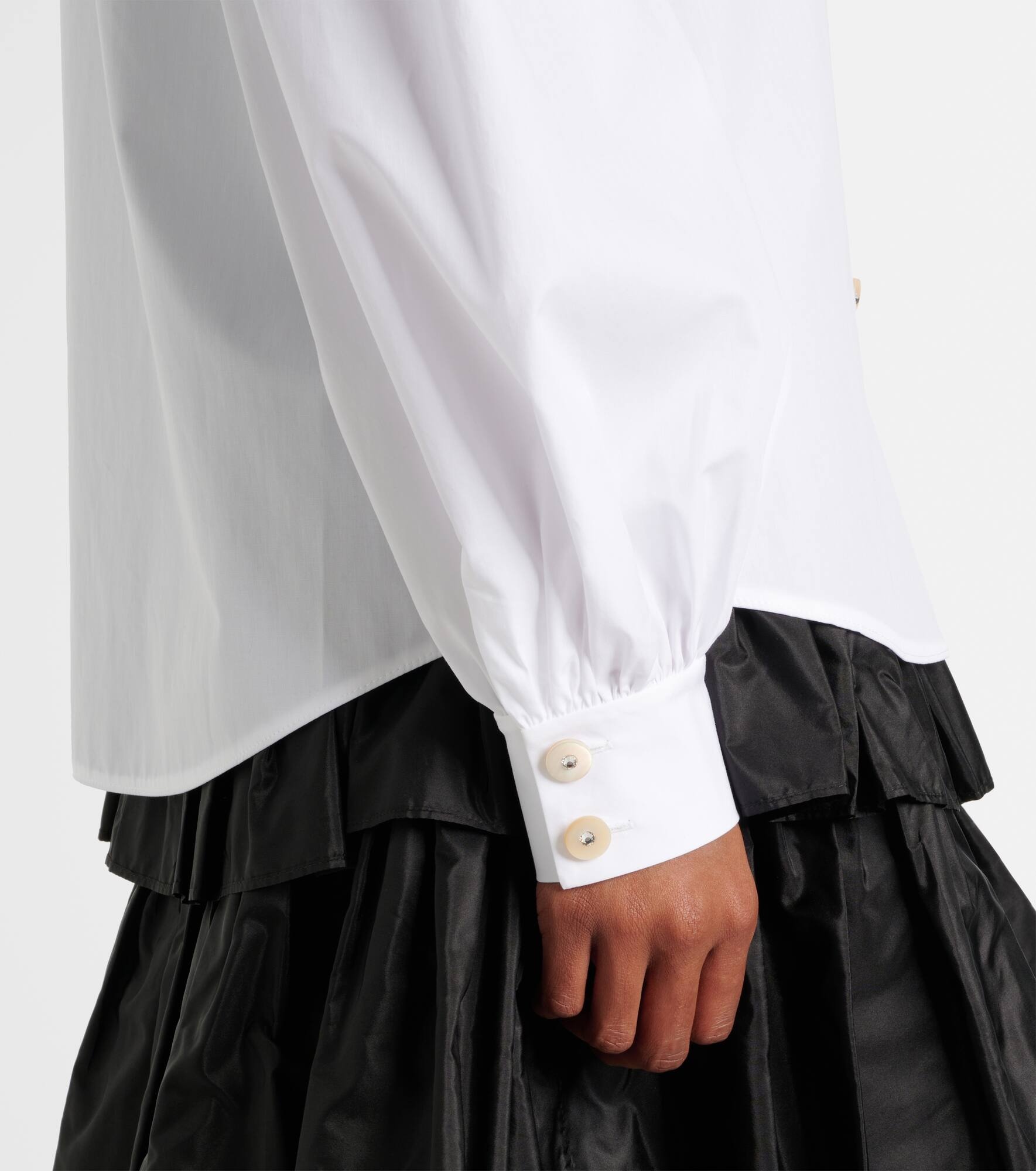 Cotton poplin shirt - 5