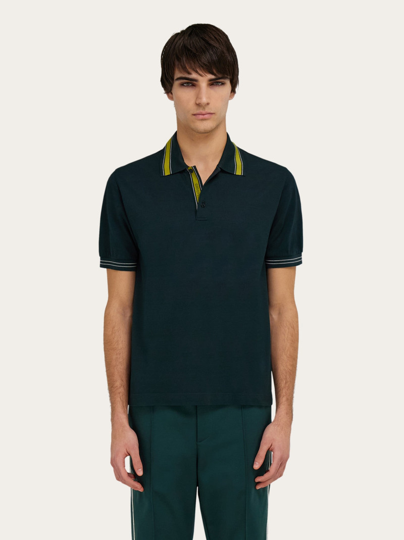 FERRAGAMO Short sleeve polo shirt outlook