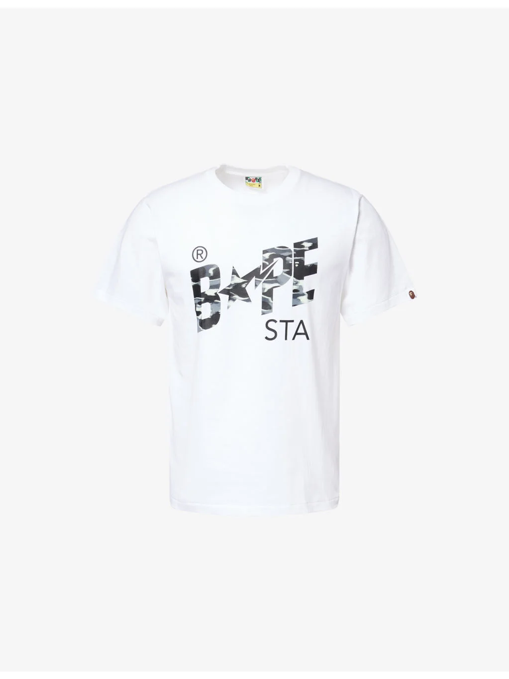 BAPE Sta Camo-Logo Cotton-Jersey T-Shirt - 1