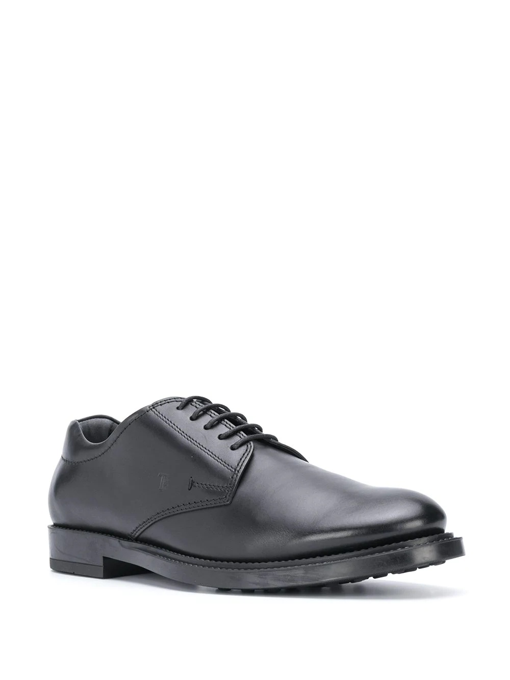 debossed logo Derby shoes - 2