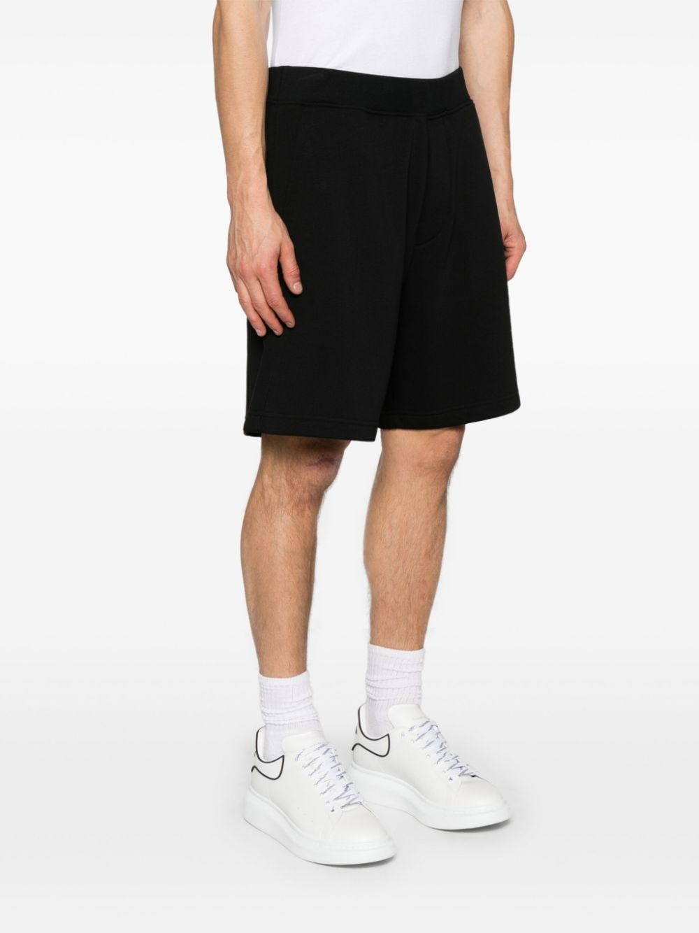 rubberised-logo shorts - 3