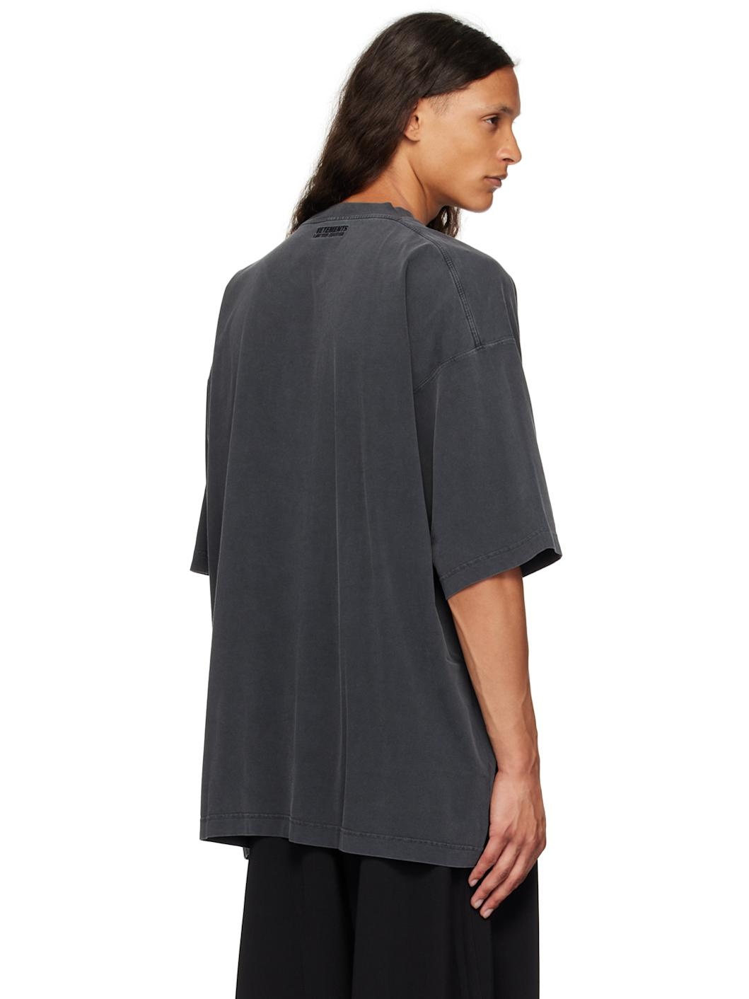 Black 'Paris XXXL' T-Shirt - 3