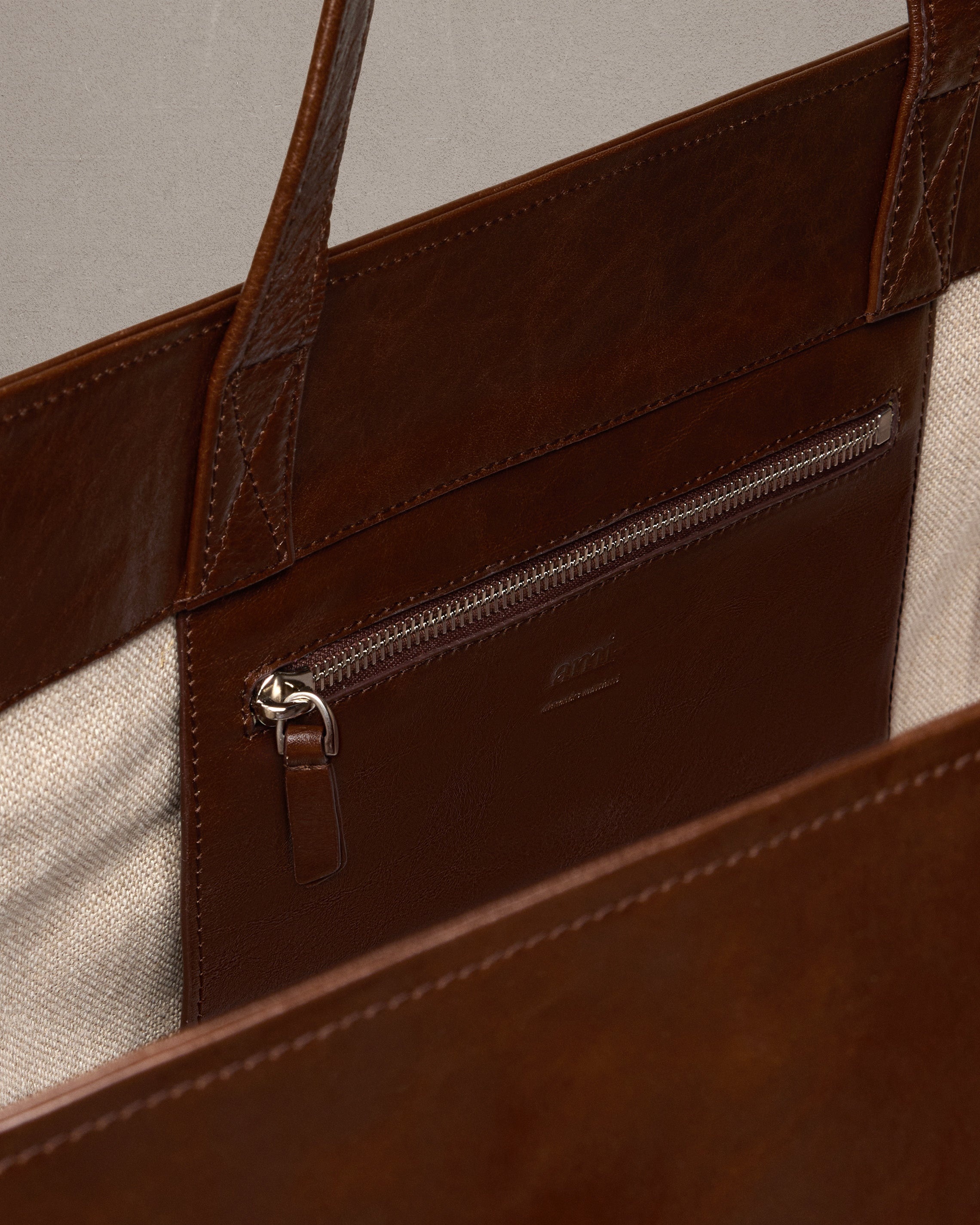 EAST WEST MAXI AMI SHOPPING BAG - 5