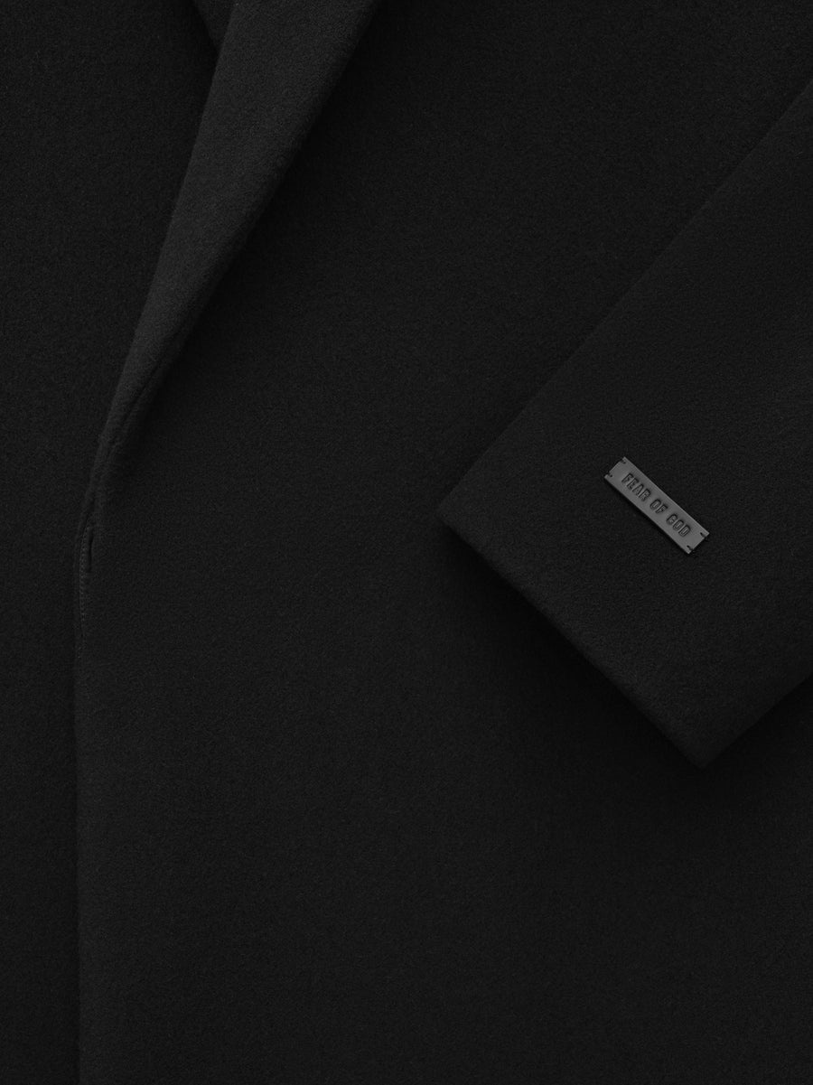 Melton Wool Overcoat - 6