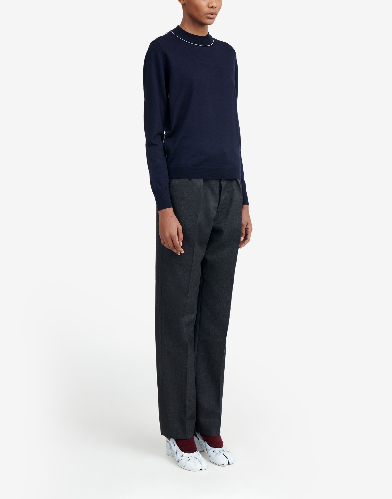 Crew-neck merino sweater - 3
