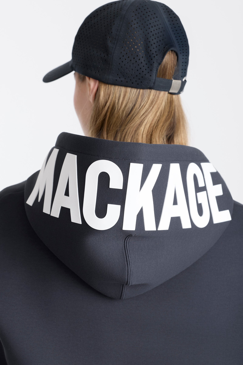 ZOSIA-Z Double-Face Jersey Logo Hoodie 8