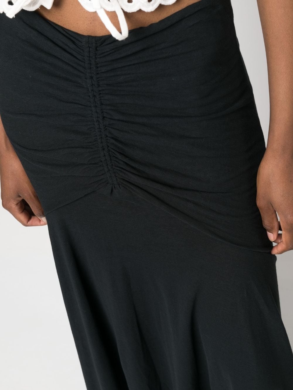 Nadira ruched maxi skirt - 5