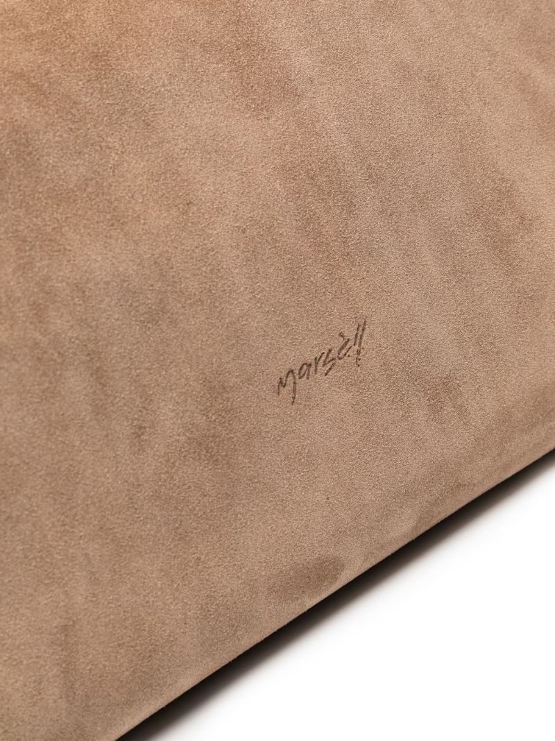suede tote bag - 4