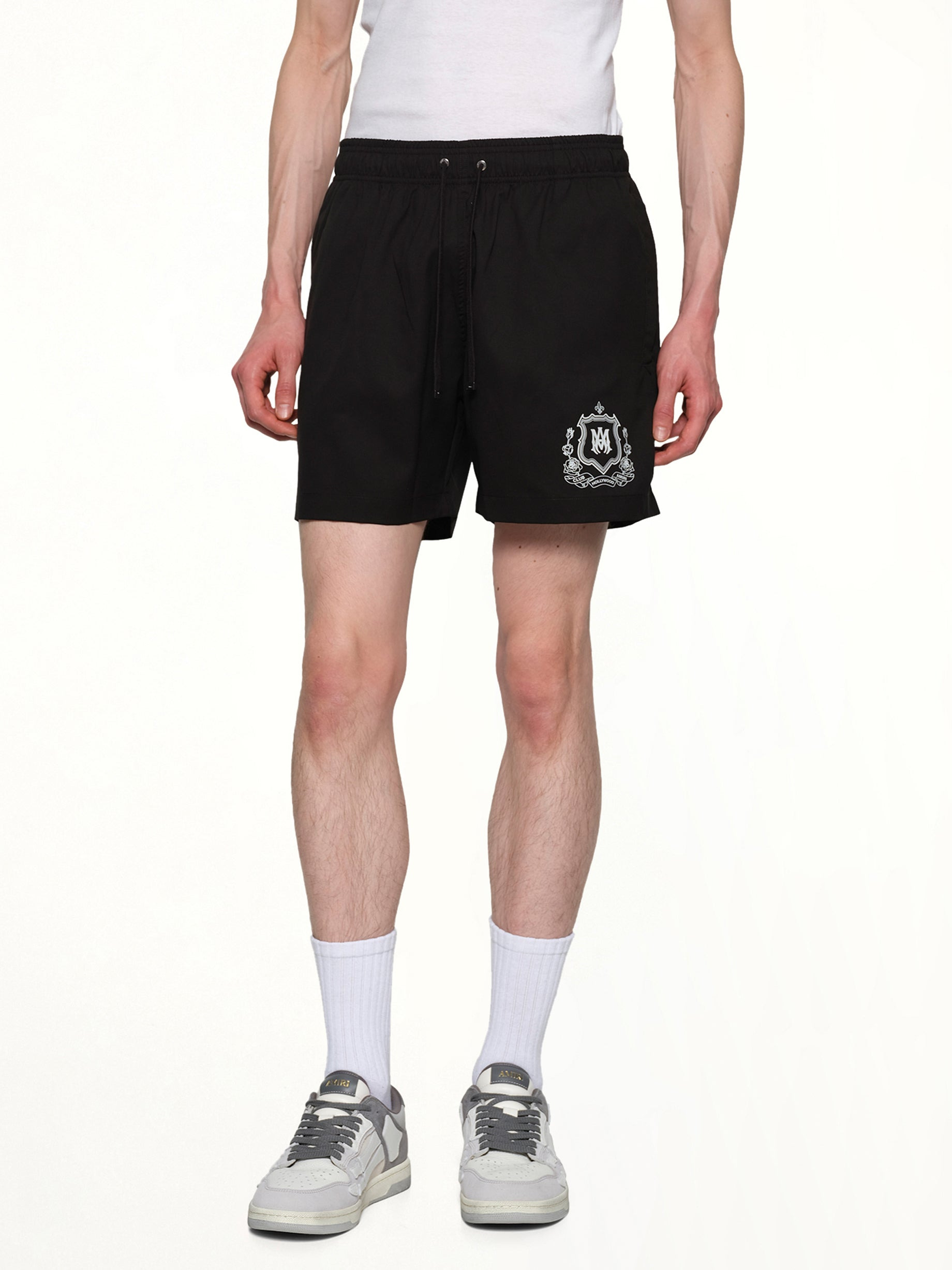 MA Crest Swim Trunk in Black - 6