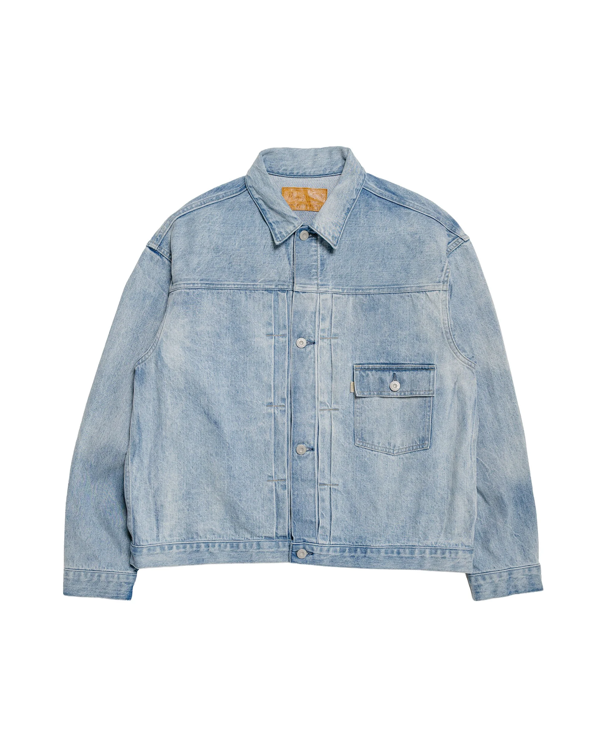 Classic Faded Jean Jacket Indigo Faded - 1