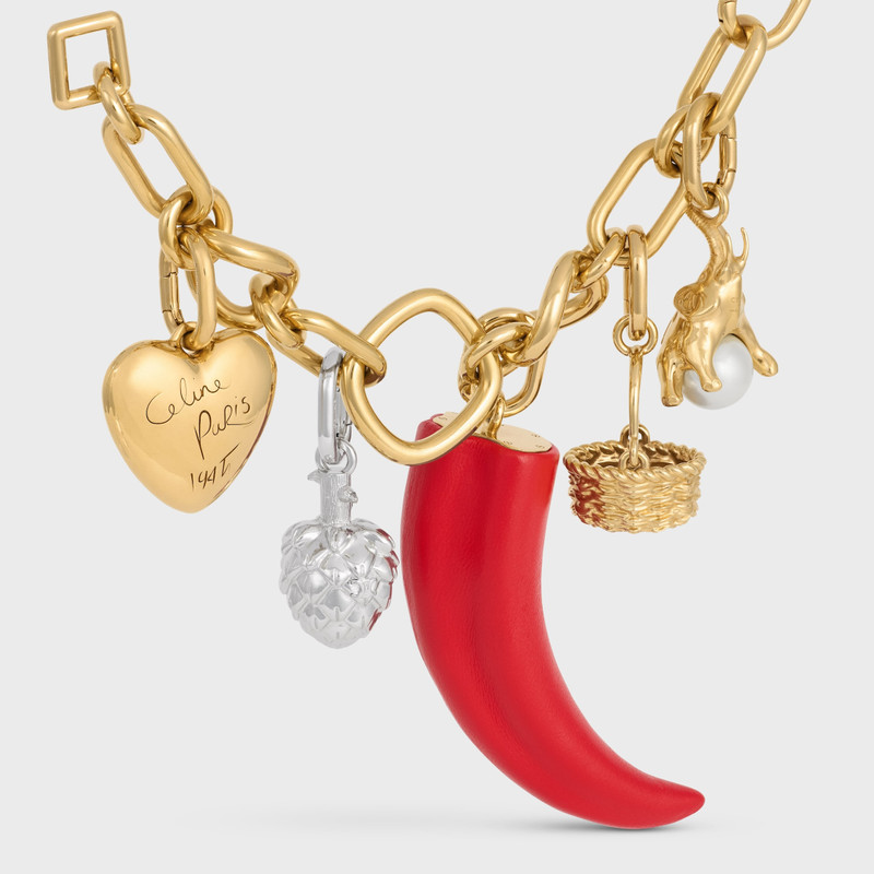 Celine Charms Heart Celine 1945 in Aluminium 3