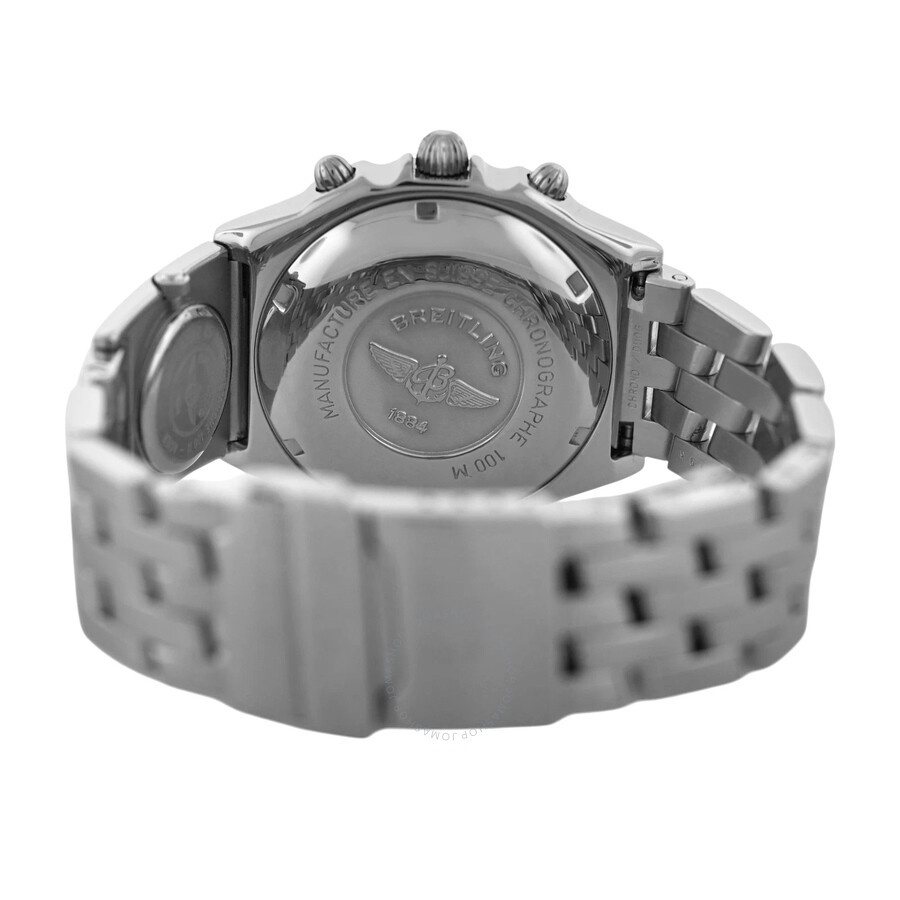 Pre-owned Breitling Chronoma Automatic White Dial Men's Watch A61072 - 6