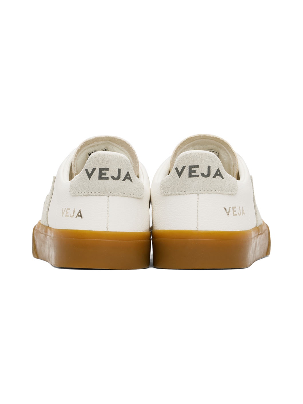 White Campo Leather Sneakers - 2