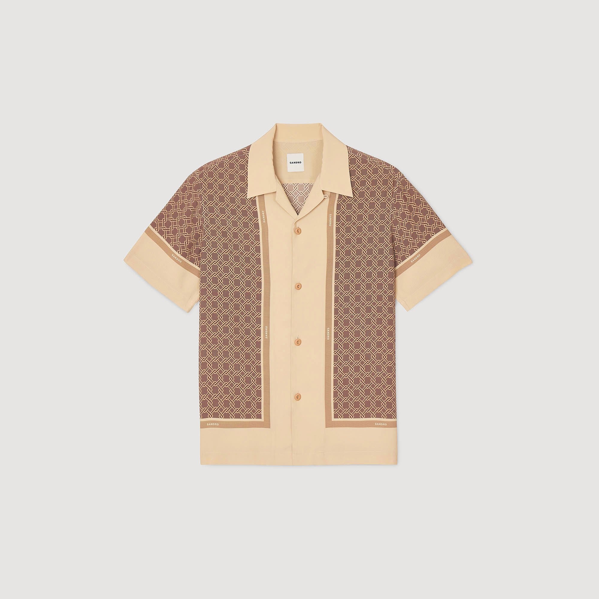 SHORT-SLEEVED PATTERNED SHIRT - 7