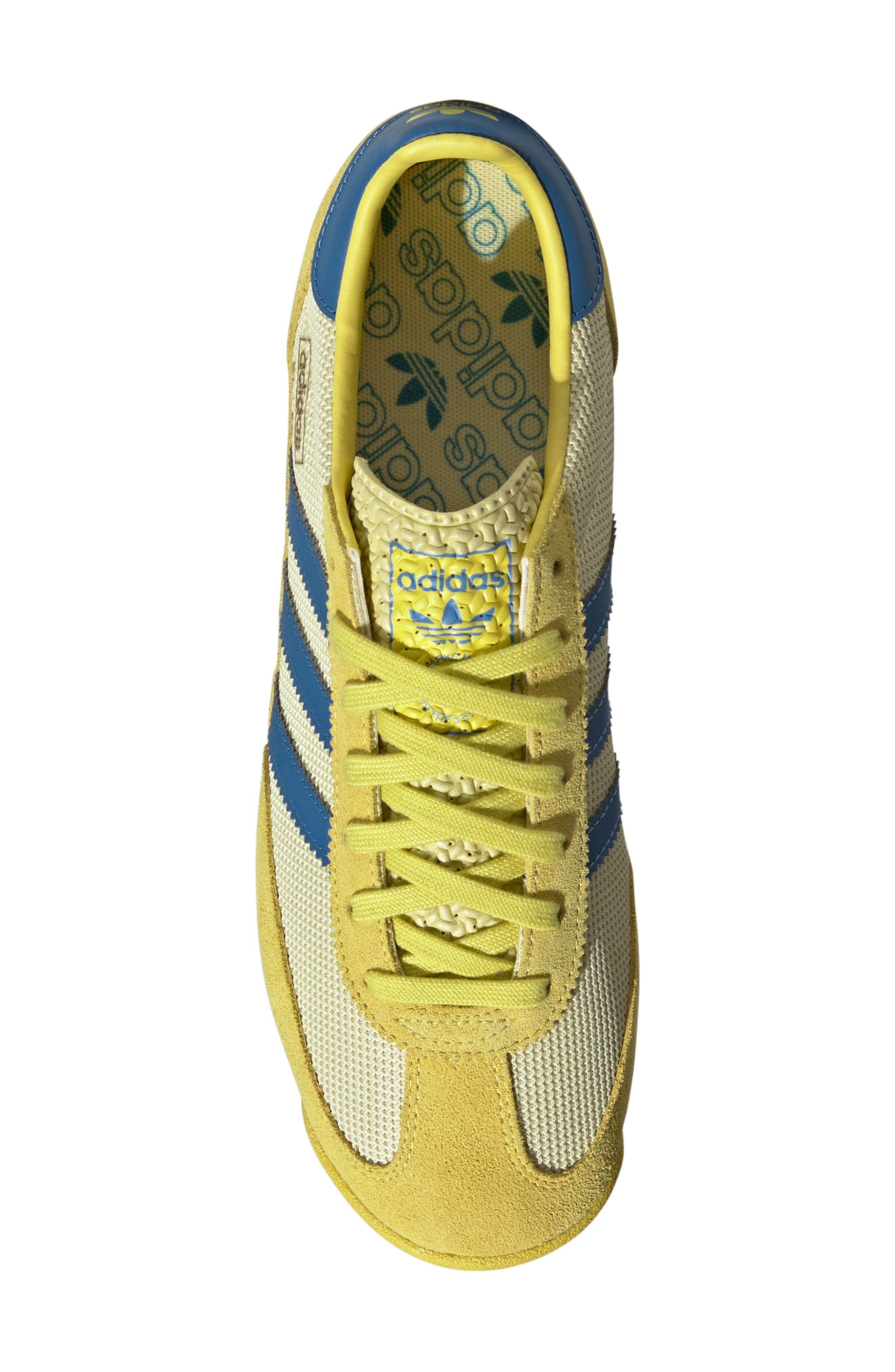 adidas Gender Inclusive SL 72 RS Sneaker in Sulfur/Blue/Powder Yellow at Nordstrom - 4