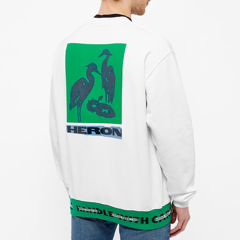 Heron Preston Oversized Herons Tape Detail Sweat - 7