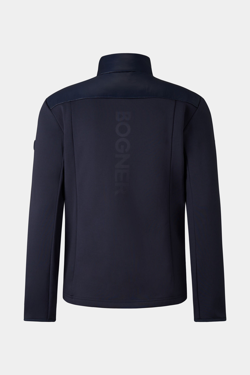 BOGNER Kolya Hybrid quilted jacket in Navy blue outlook
