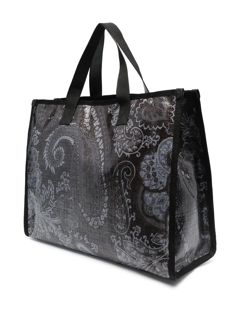 paisley-print tote bag - 3